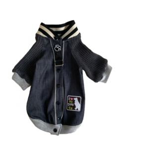 Antrazit Jeans College Jacke